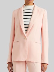 Lauren Ralph Lauren Pink Angona Blazer - Image 4 of 6