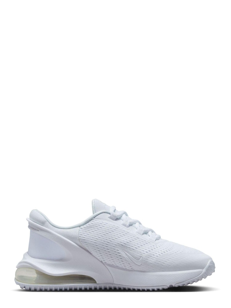 Nike White Air Max 270 GO Youth Trainers - Image 1 of 7