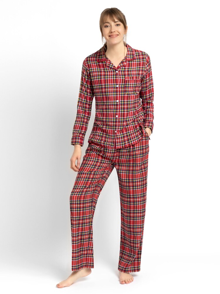 Set pijama din tartan cu Femei JoJo Maman Bébé bébé - Image 3 of 6
