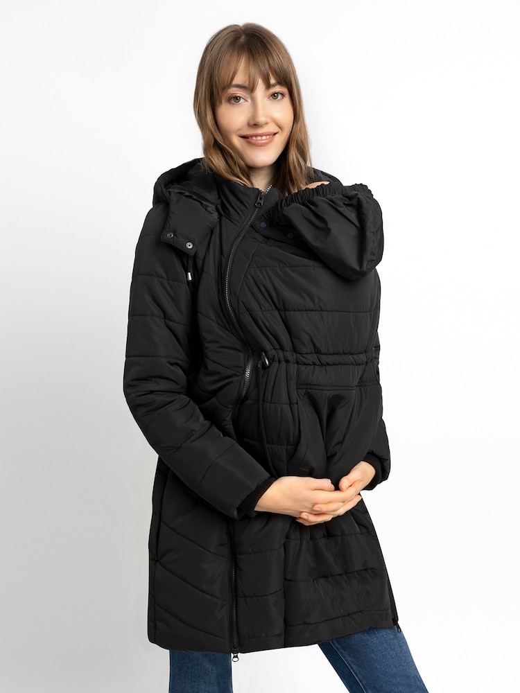 JoJo Maman Bébé Black Zip-in Carrier Panel - Image 1 of 4