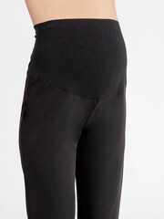 JoJo Maman Bébé Black Tailored Straight Leg Maternity Trousers - Image 3 of 4
