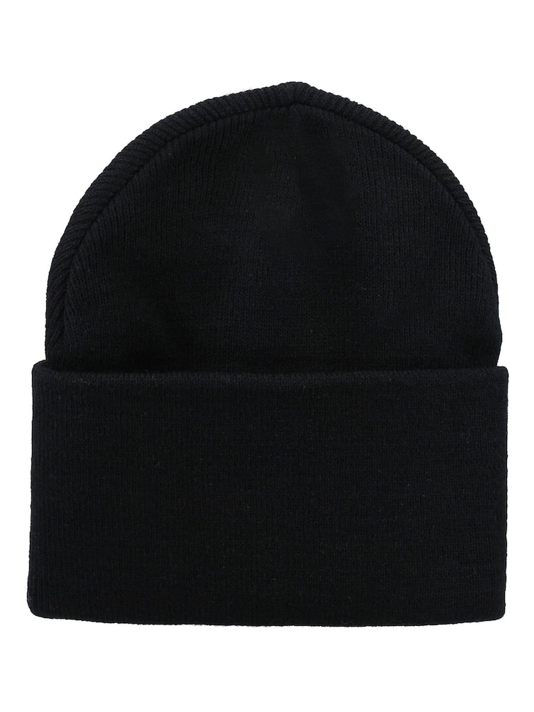 Dickies Black Acrylic Cuffed Beanie Hat - Image 2 of 2 Dickies Black Acrylic Cuffed Beanie Hat - Image 2 of 2