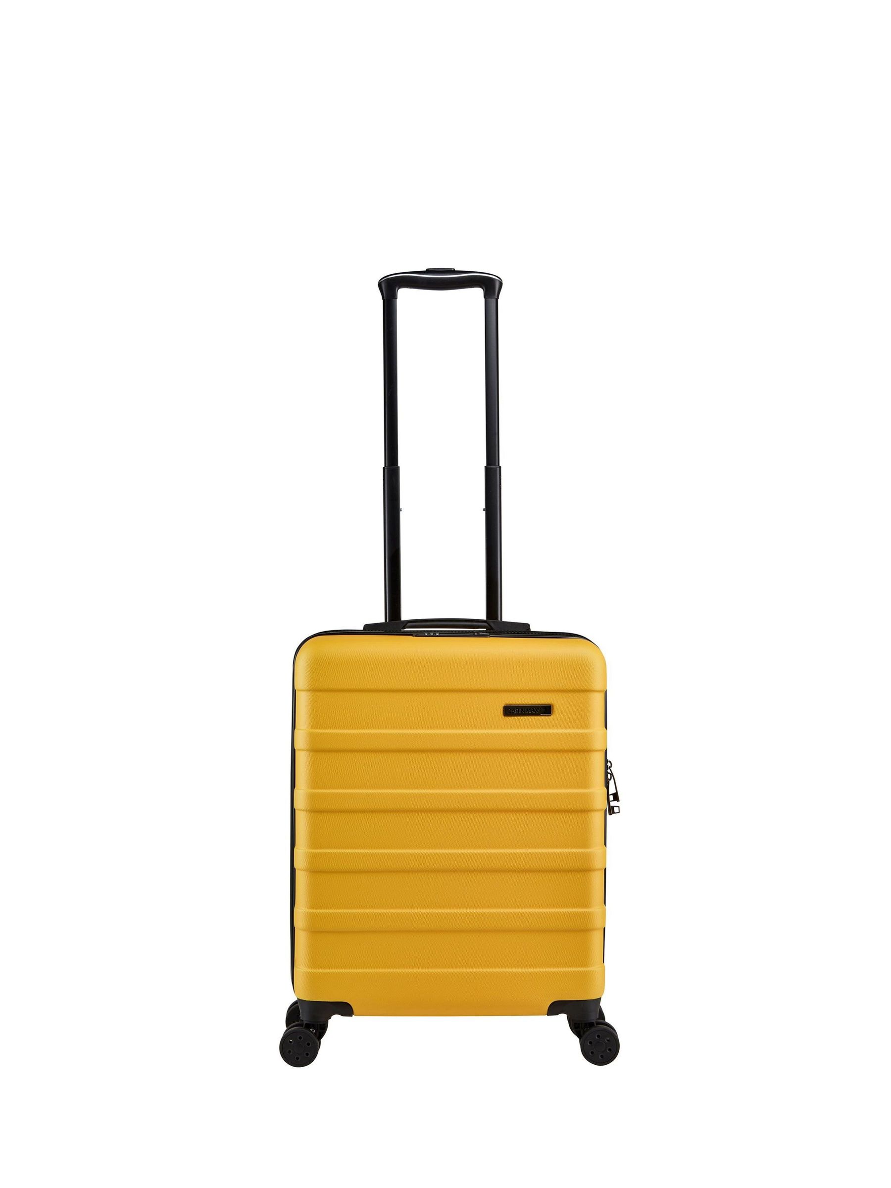 Cabin Max Yellow Anode Four Wheel Carry On Easyjet Sized Underseat 45cm Suitcase