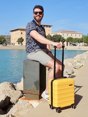 أصفر - حقيبة سفر بعجلات أربع من Cabin Max Anode بحجم مناسب لمقاعد Easyjet وتحت المقعد بحجم 45 سم - صورة 5 من 6
