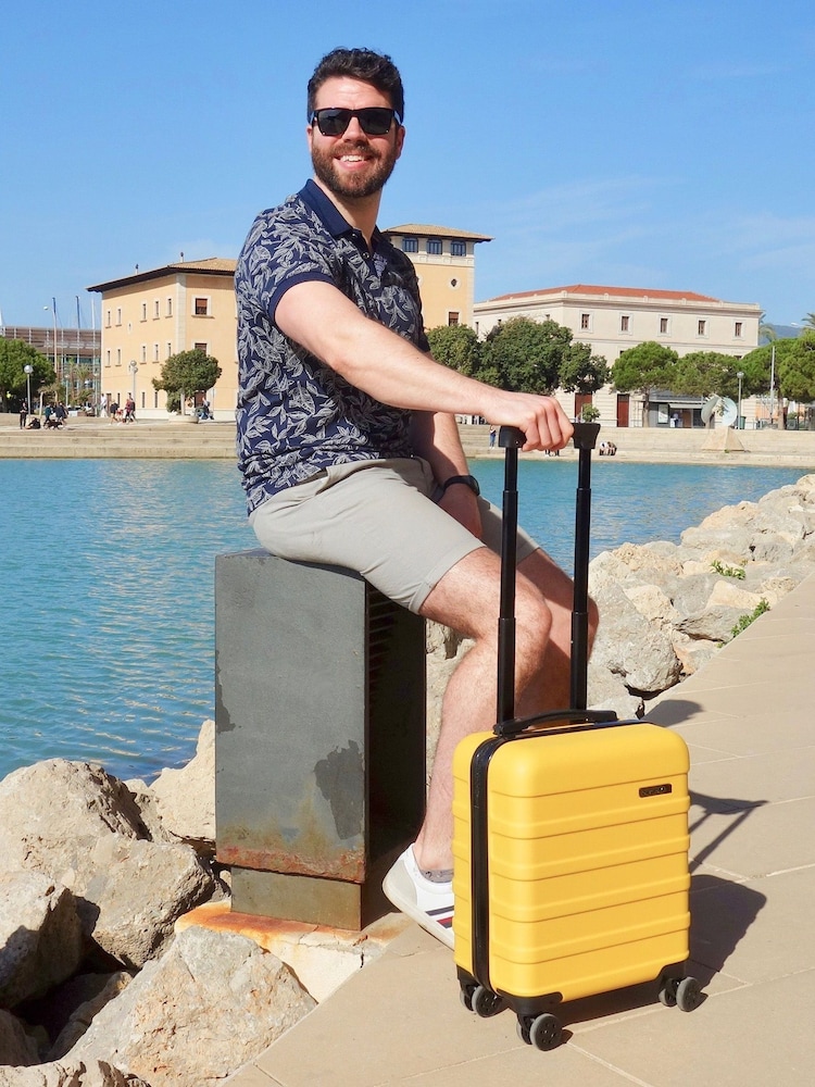 Geel - Cabin Max Anode Four Wheel Carry On Easyjet Sized Underseat 45 cm koffer - Image 5 of 6