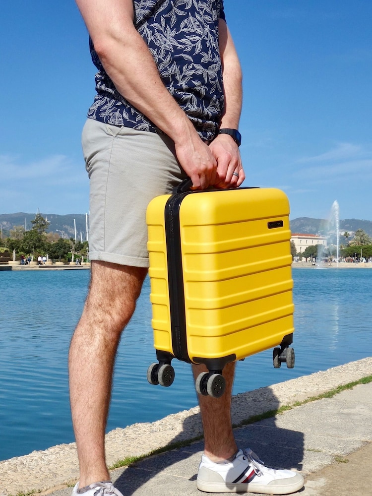 Rumena - Kovček Cabin Max Anode Four Wheel Carry On Easyjet Sized Underseat 45cm Suitcase - Slika 5 iz 5 Rumena - Kovček Cabin Max Anode Four Wheel Carry On Easyjet Sized Underseat 45cm Suitcase - Slika 5 iz 5