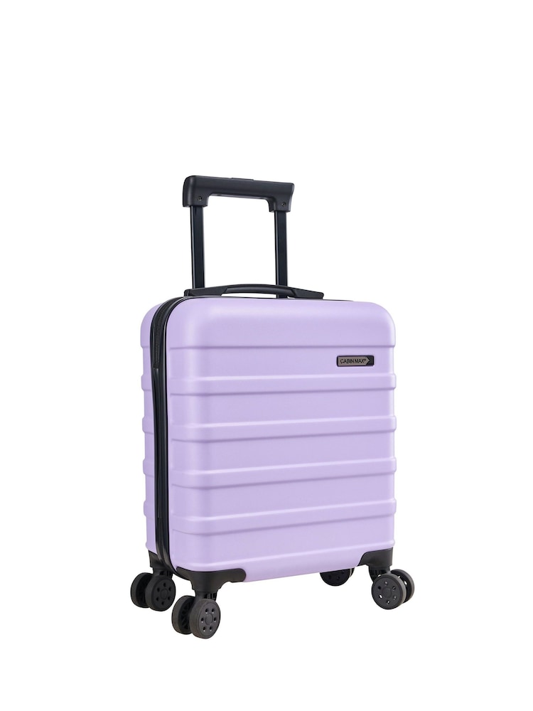 Cabin Max Purple Anode Four Wheel Carry On Easyjet Sized Underseat 45cm Suitcase - Image 4 of 7
