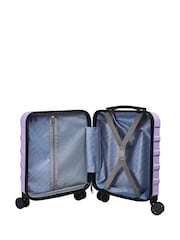 Cabin Max Purple Anode Four Wheel Carry On Easyjet Sized Underseat 45cm Suitcase - Image 6 of 7