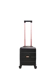 Cabin Max Black Rose Anode Four Wheel Carry On Easyjet Sized Underseat 45cm Suitcase - Image 2 of 8