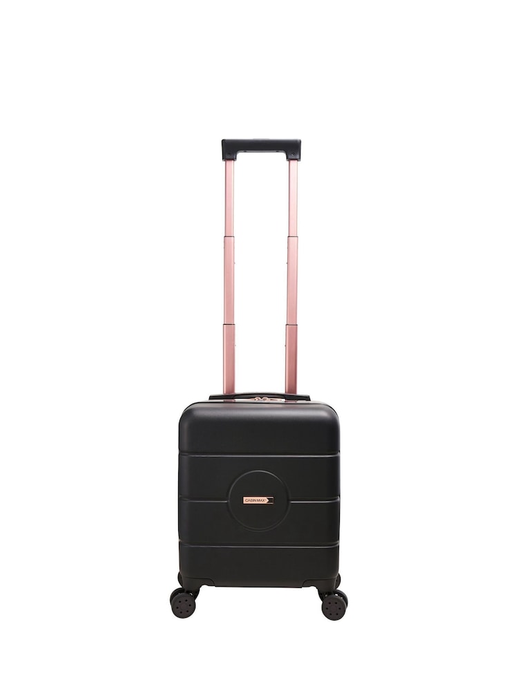 Zwart/roze - Cabin Max Anode Four Wheel Carry On Easyjet Sized Underseat 45 cm koffer - Image 4 of 8