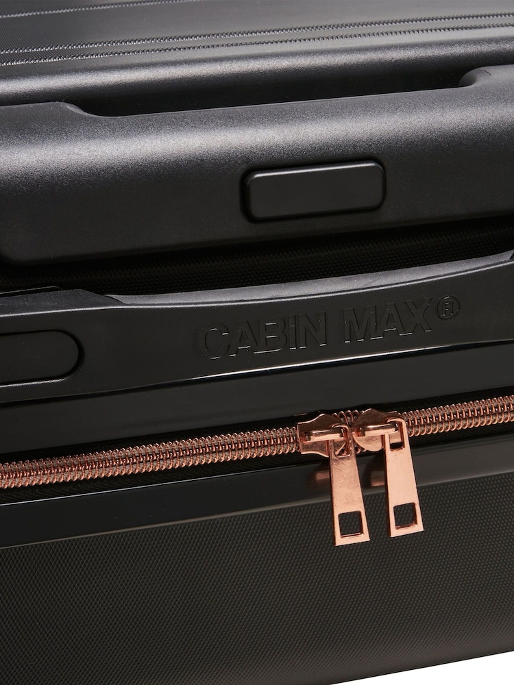 Zwart/roze - Cabin Max Anode Four Wheel Carry On Easyjet Sized Underseat 45 cm koffer - Image 7 of 8
