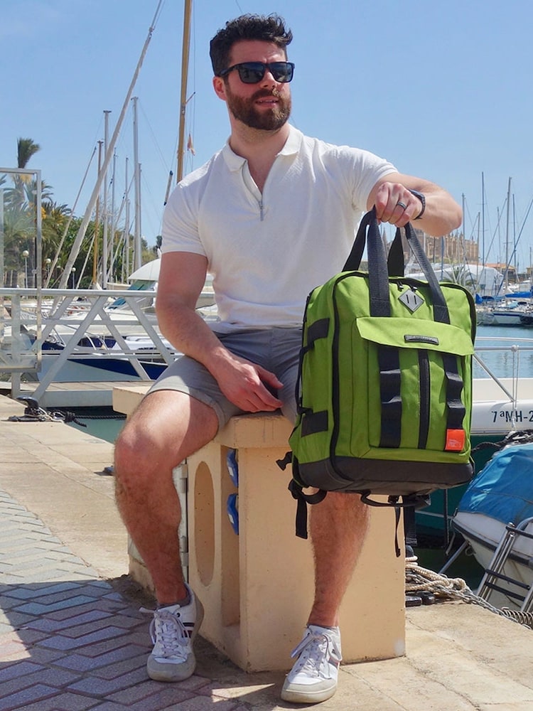 Cabin Max Green Memphis 24 Litre 40cm Travel Backpack - Image 1 of 6