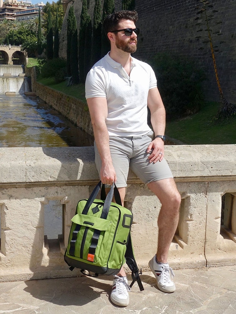 Cabin Max Green Memphis 24 Litre 40cm Travel Backpack - Image 2 of 5