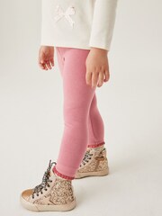 Rose Pink Basic Leggings (3mths-7yrs) - Image 1 of 5