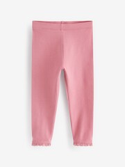 Rose Pink Basic Leggings (3mths-7yrs) - Image 4 of 5