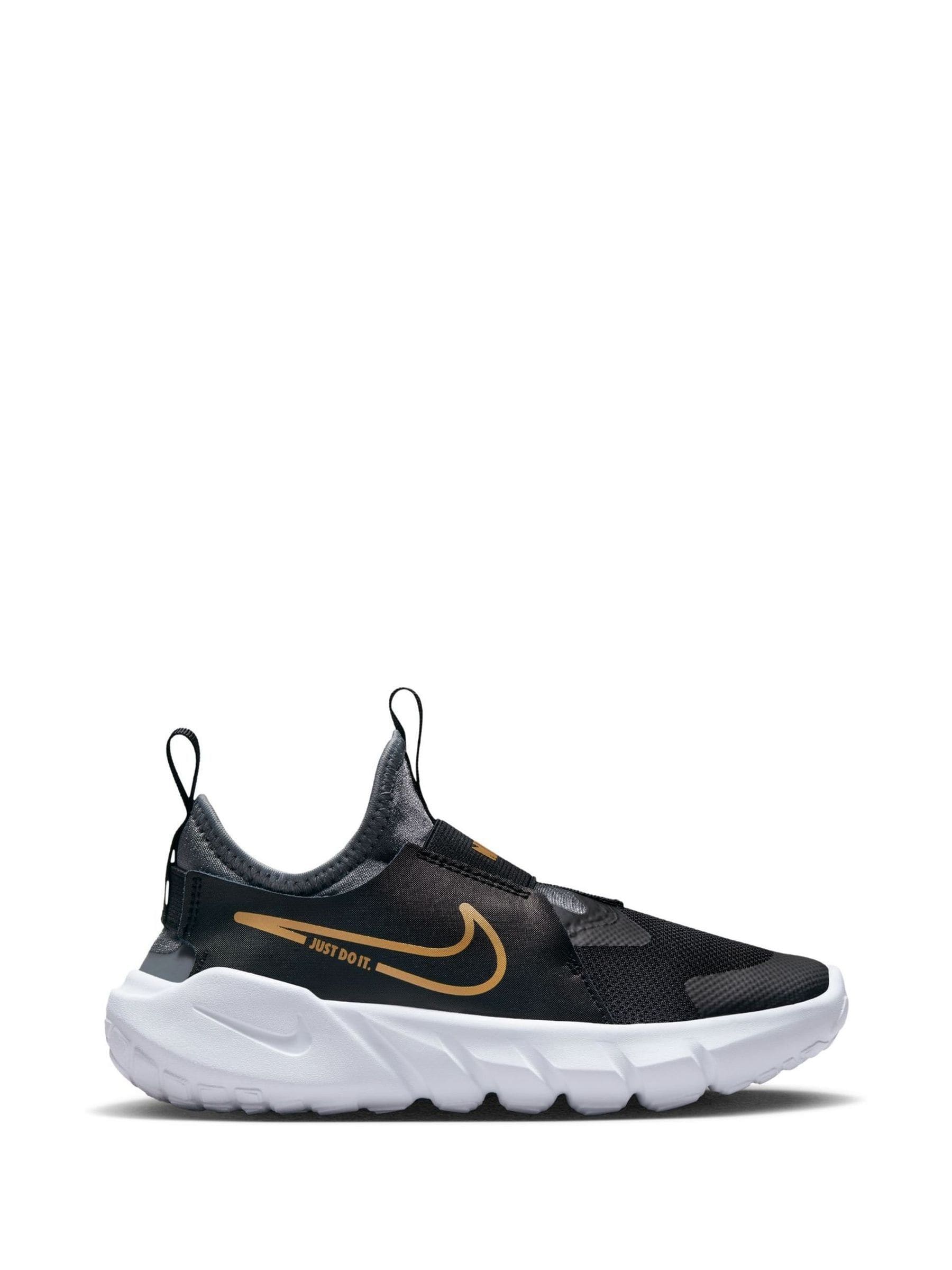 Buy Nike Black Gold Flex Runner 2 Junior Trainers from Next Luxembourg