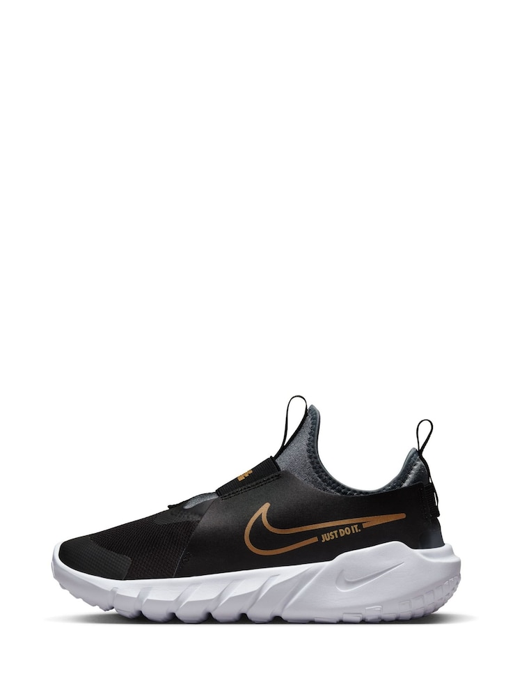 Schwarz/Gold - Nike Teenager Flex Runner Turnschuhe - Bild 2 von 11 Schwarz/Gold - Nike Teenager Flex Runner Turnschuhe - Bild 2 von 11