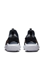 Nike Black/Gold Flex Runner Youth Trainers - Image 5 of 11