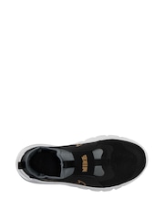 Nike Black/Gold Flex Runner Youth Trainers - Image 8 of 11