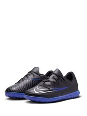Nike Black Jr. Phantom Club Turf Football Boots - Image 3 of 13