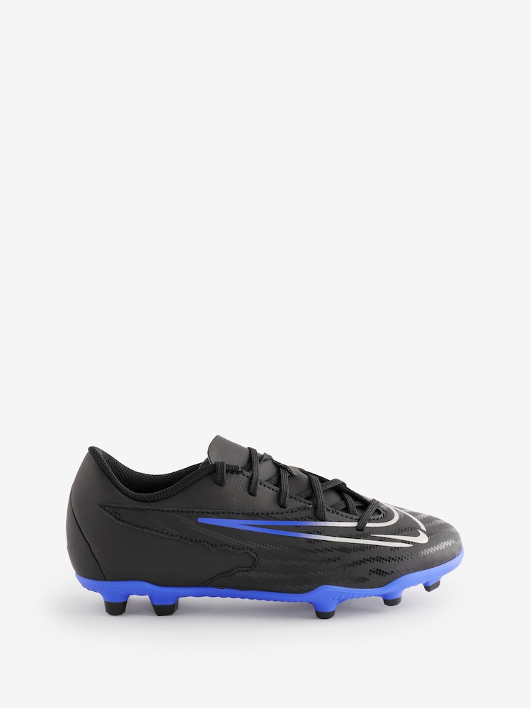 Nike Black Jr. Phantom Club Firm Ground Football Boots - Image 1 of 8