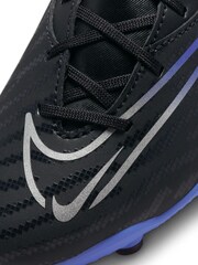 Nike Black Jr. Phantom Club Firm Ground Football Boots - Image 6 of 8
