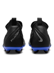 Nike Black Jr. Phantom Club Dynamic Firm Ground Football Boots - Image 7 of 11