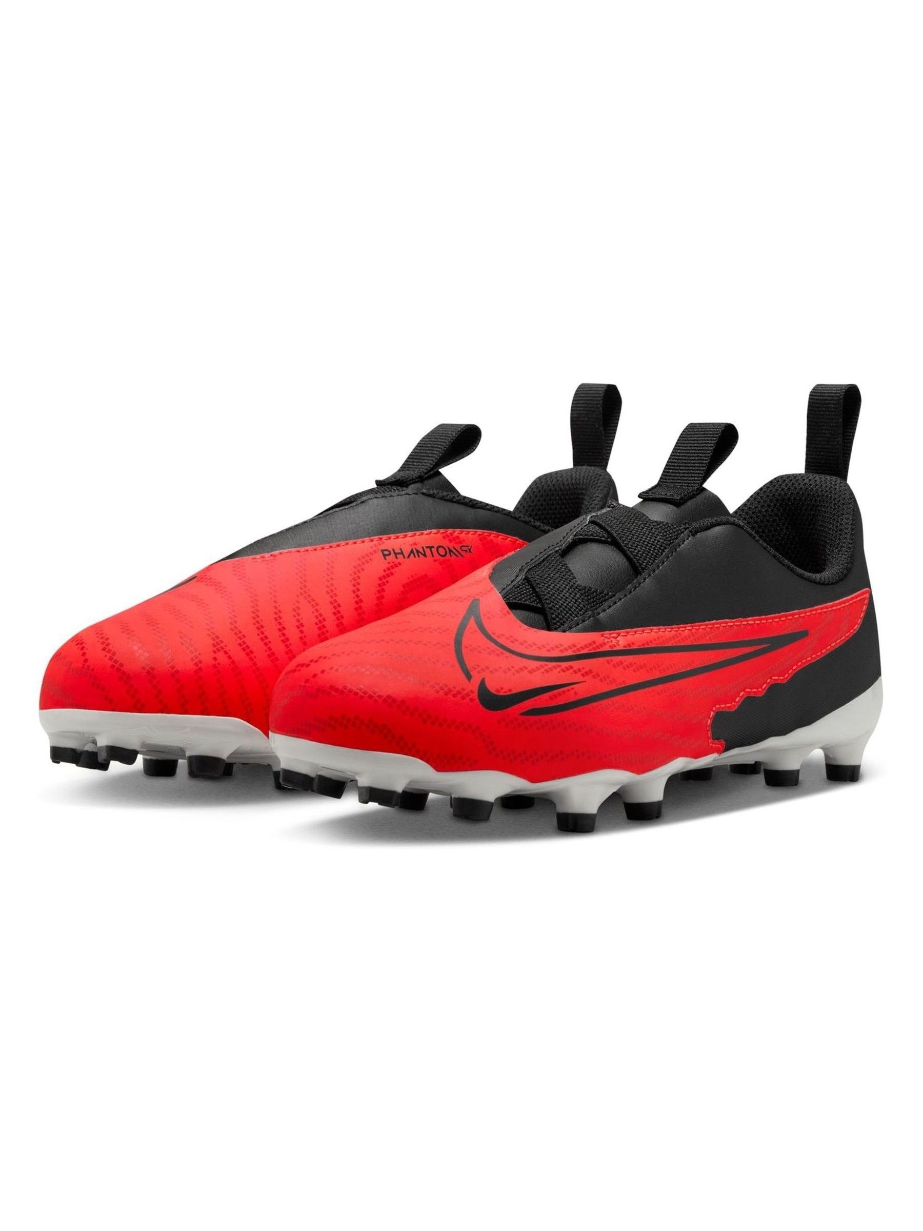 Buy Nike Red Kids Phantom Academy Firm Ground Football Boots from Next Luxembourg