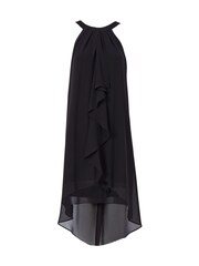 Adrianna Papell Black Chiffon And Jersey Dress - Image 4 of 5