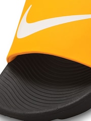 Nike Orange Kawa Junior/Youth Sliders - Image 2 of 5