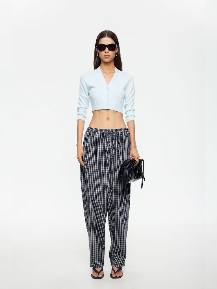 Lioness Blue Aura Relaxed High Waisted Pants - Image 1 of 5