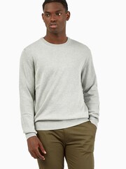 Ben Sherman Natural Signature Knitted Crew Neck Jumper - Image 1 of 7