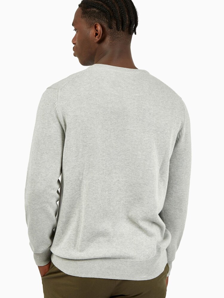Ben Sherman Natural Signature Knitted Crew Neck Jumper - Image 2 of 7