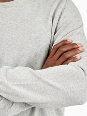 Ben Sherman Natural Signature Knitted Crew Neck Jumper - Image 4 of 7