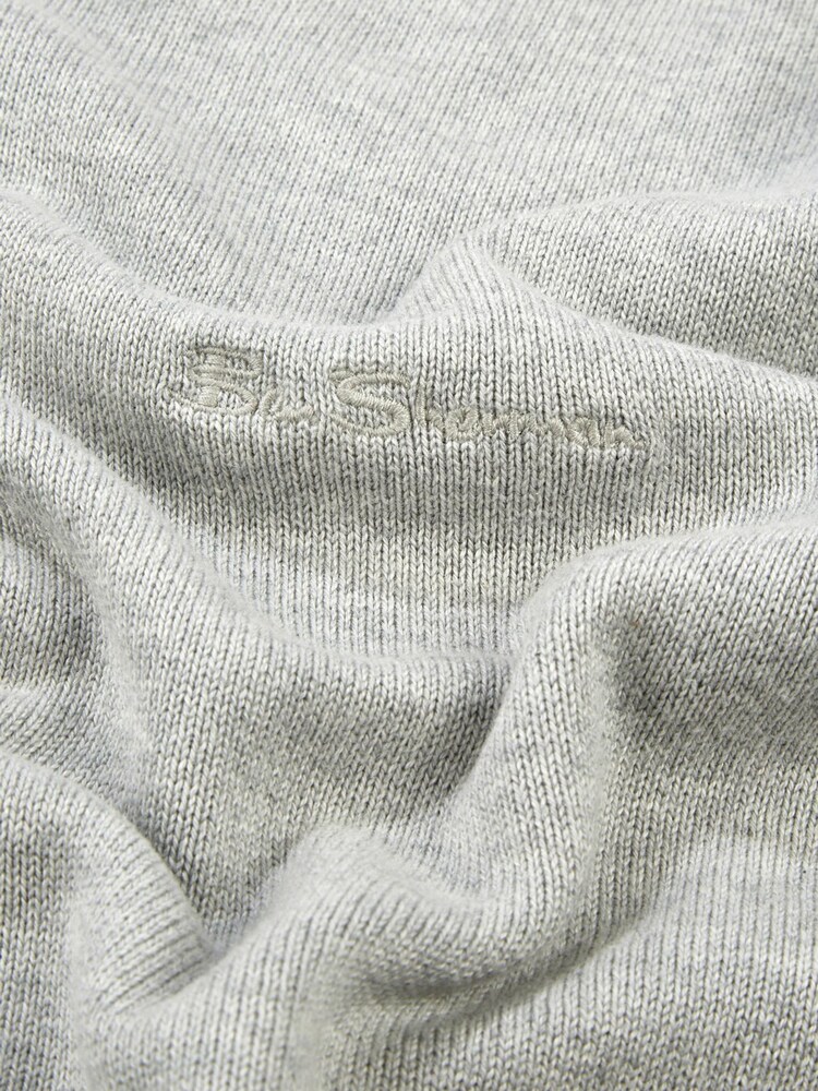 Ben Sherman Natural Signature Knitted Crew Neck Jumper - Image 7 of 7