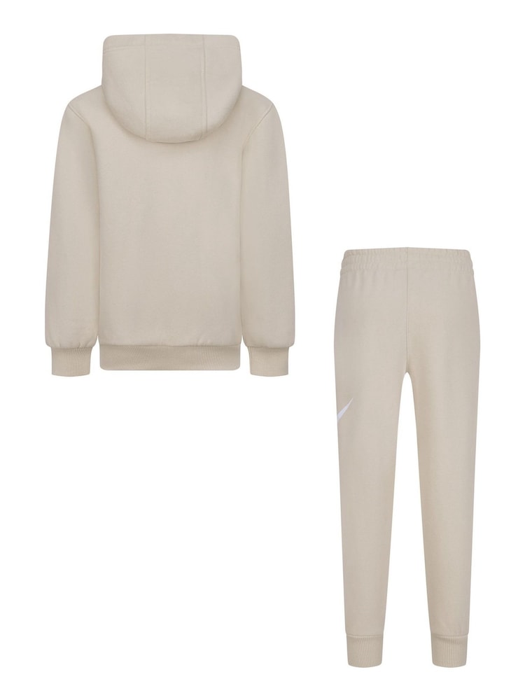 Neutraal - Nike Club trainingspak van fleece voor kleine kinderen - Image 3 of 7