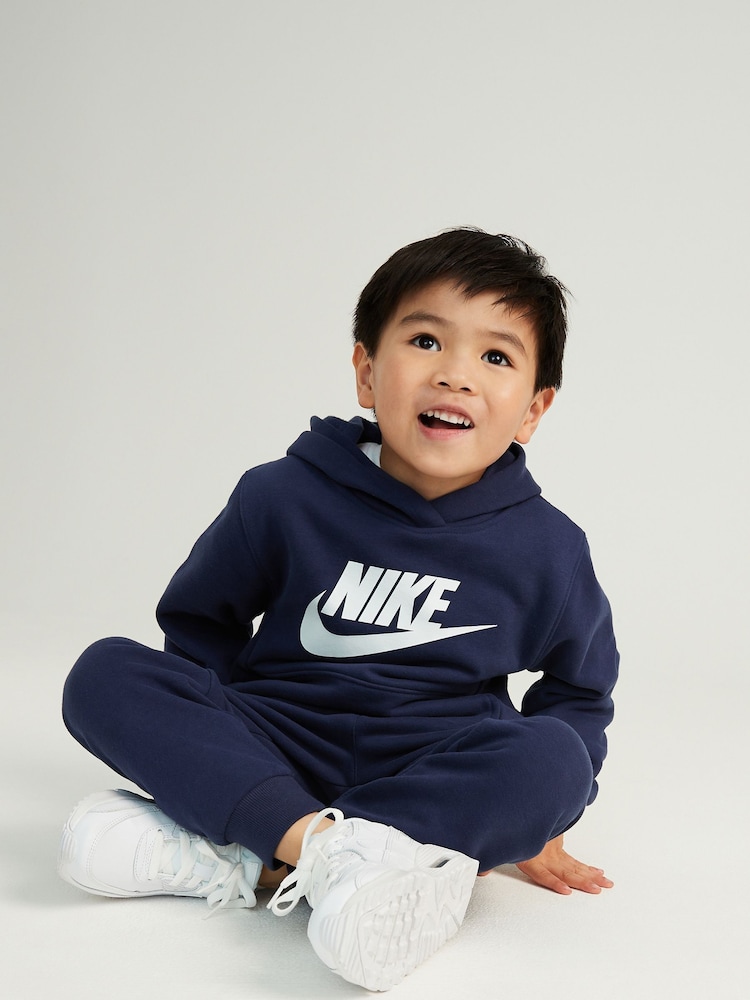 Nike Navy Club Fleece Set - Image 7 of 14