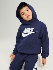 Granatowy - Nike Club Fleece Set - Image 9 of 14