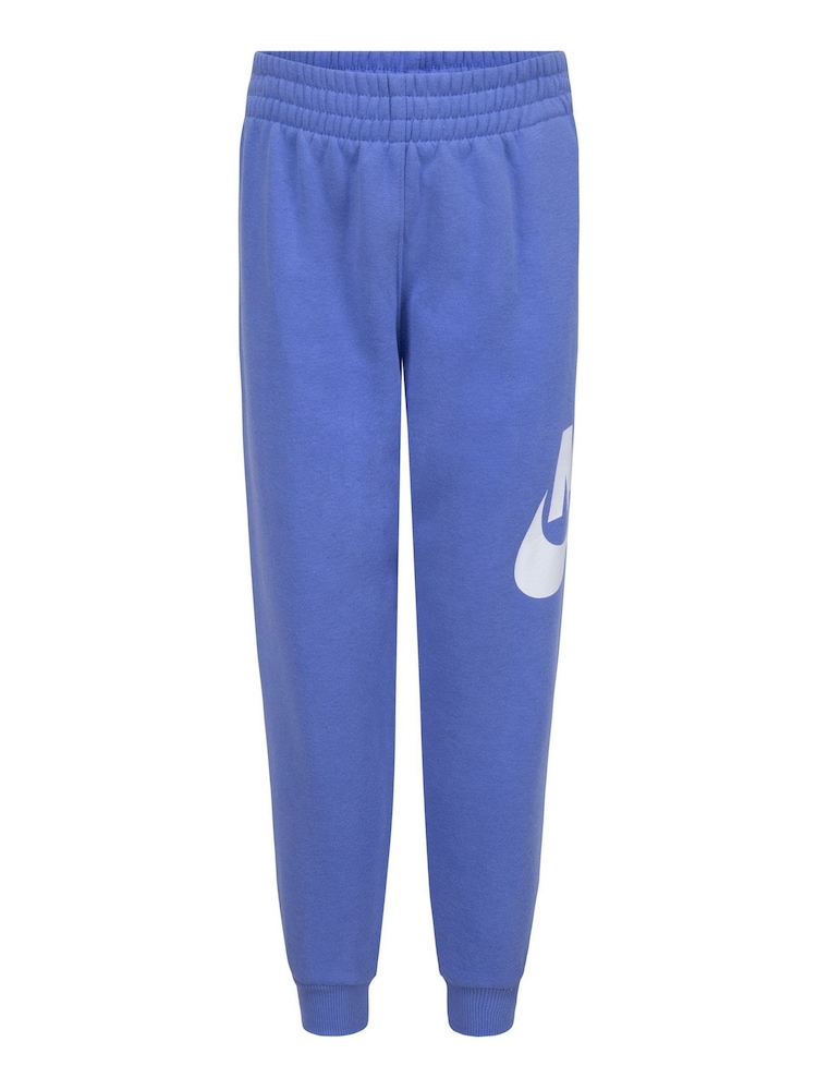 Nike Pale Blue Little Kids Club Fleece Tracksuit Set - Image 4 of 8