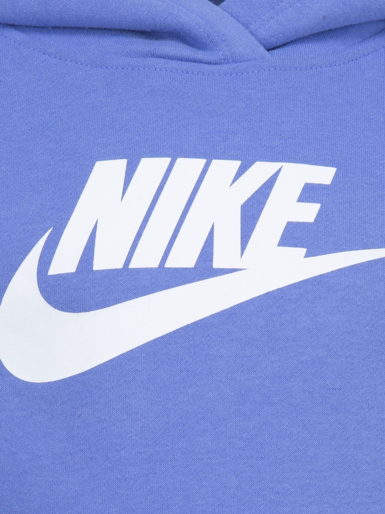 Nike Pale Blue Little Kids Club Fleece Tracksuit Set - Image 5 of 8