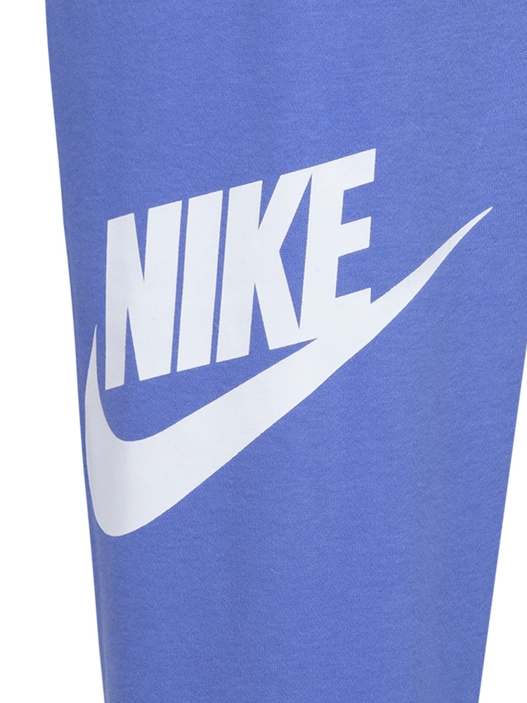 Nike Pale Blue Little Kids Club Fleece Tracksuit Set - Image 6 of 8