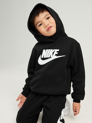 Čierna - Tepláková súprava Nike Little Kids Club Flísová - Obrázok 2 z 6