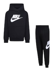 Čierna - Tepláková súprava Nike Little Kids Club Flísová - Obrázok 3 z 6