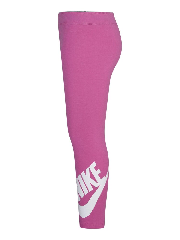 Розовый - Nike детские хлопковые леггинсы - Image 5 of 5