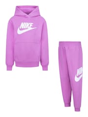 Ružová - Tepláková súprava Nike Little Kids Club Flísová - Obrázok 2 z 8