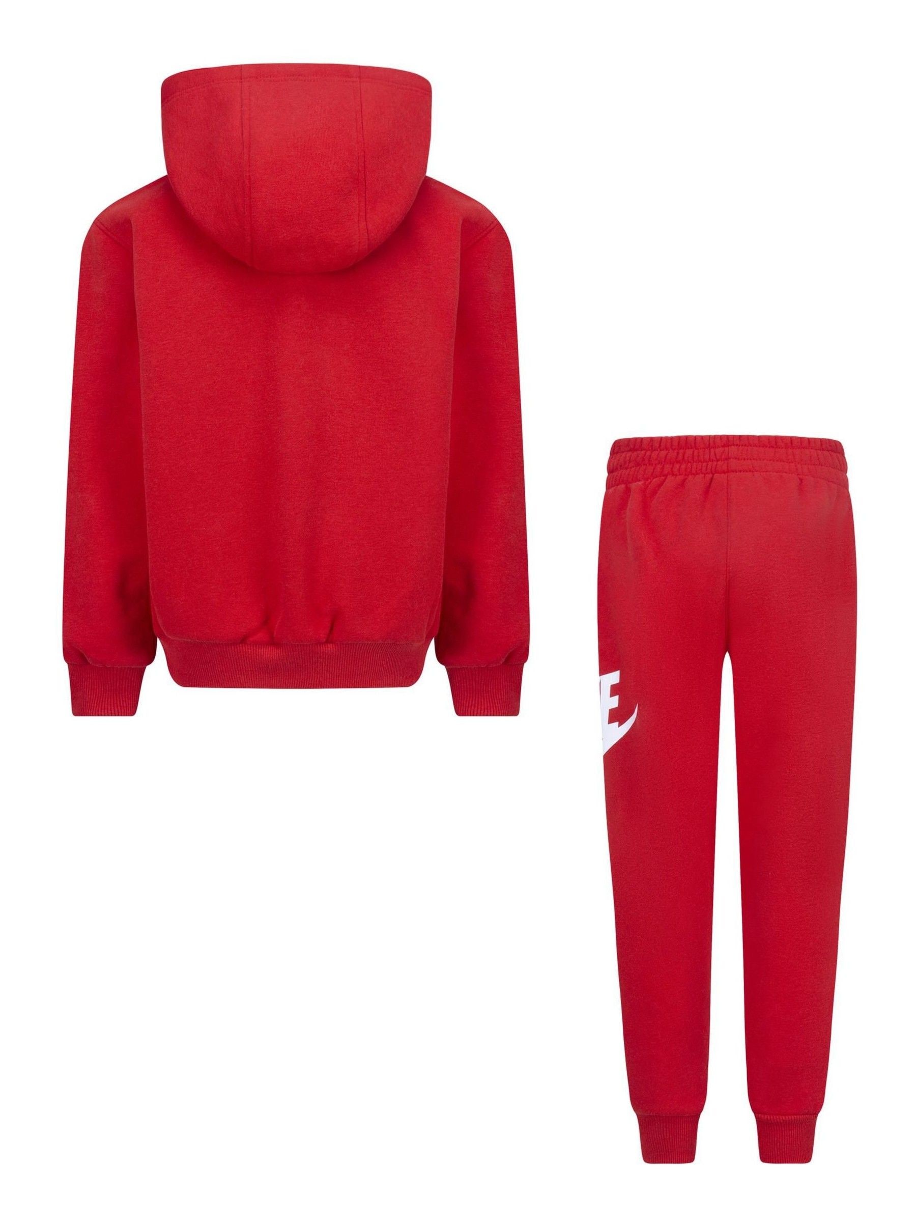 Buy Nike Red Little Kids Club Fleece Tracksuit Set from Next Luxembourg