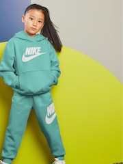 Nike Mint Green Little Kids Club Fleece Tracksuit Set - Image 1 of 4