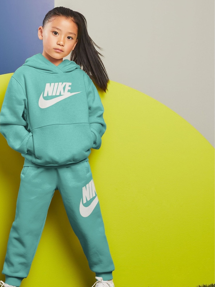 Nike Mint Green Little Kids Club Fleece Tracksuit Set - Image 1 of 4