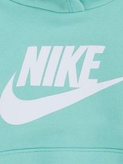 Nike Mint Green Little Kids Club Fleece Tracksuit Set - Image 4 of 4