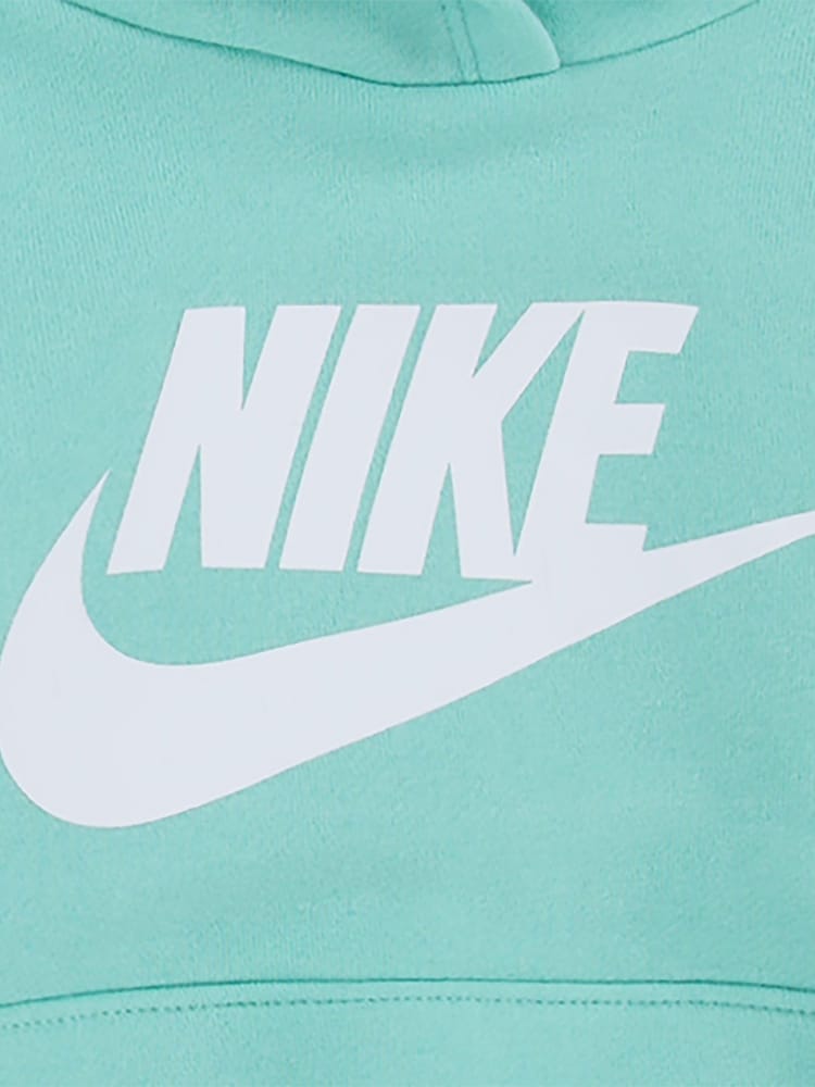 Nike Mint Green Little Kids Club Fleece Tracksuit Set - Image 4 of 4